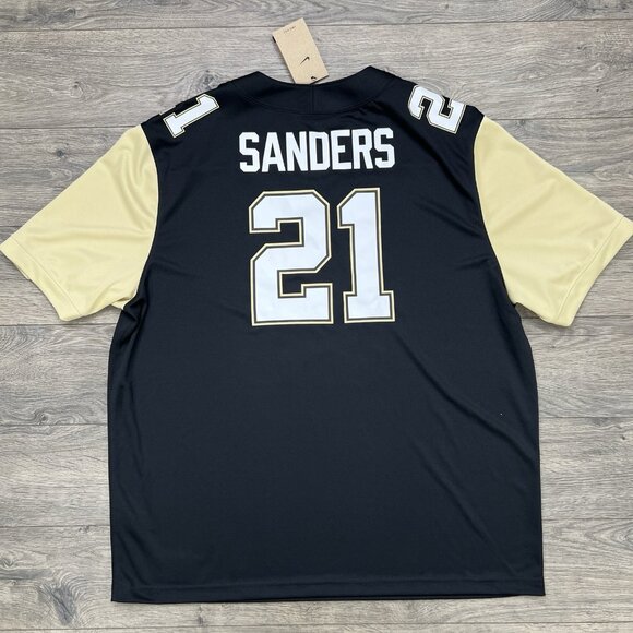 Nike Prime Sadeur Sanders Jersey Sz 2XL Mens Black Prime 2.0 #21 Football - Picture 8 of 11